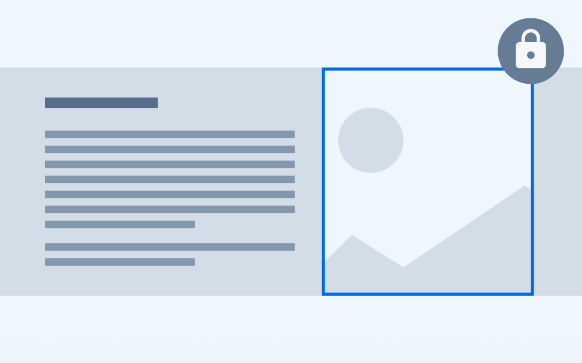 Block Text Image Crop